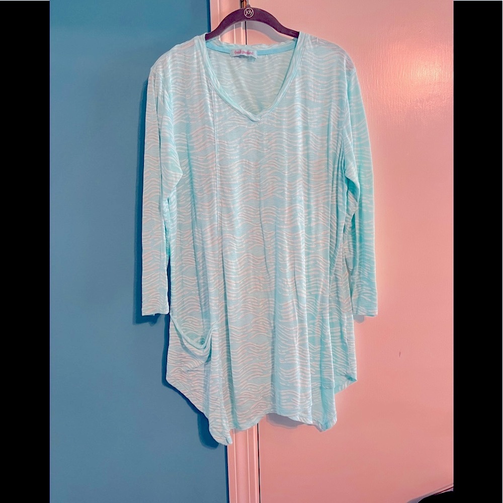 Buy it now! Fresh Produce brand tunic size L 3/4 sleeves